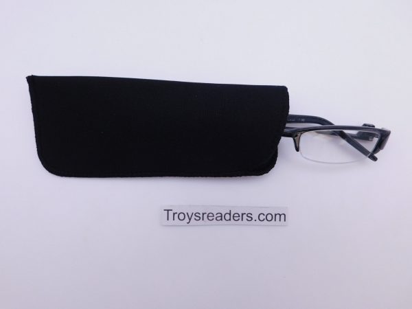 Black Neoprene Glasses Sleeve Pouch in Six Colors For Discount