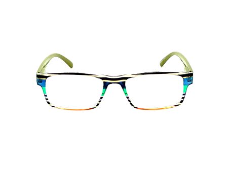 Off The Hook Rectangular Frame High Power Reading Glasses Up to +6.00 Cheap