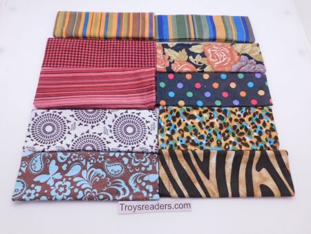 Multi-print Glasses Sleeve Pouch in Nine Prints For Sale