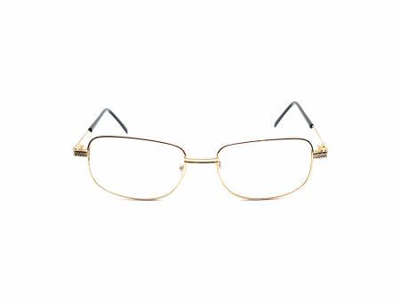 High Power Mighty Metal Frame Gold Reading Glasses For Sale