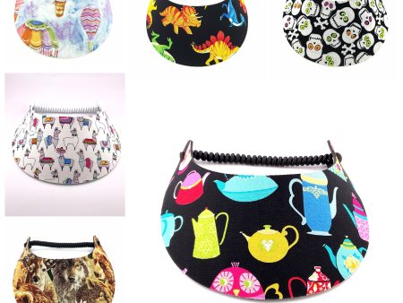 Silly Fun Patterns Foam Sun Visor Online Sale