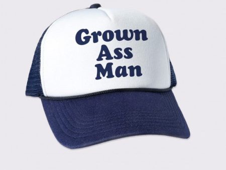 Headline Grown Ass Man Trucker Cap Supply