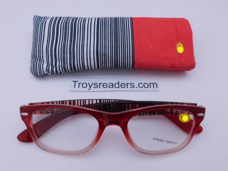 Color Line Readers With Case in Four Colors Supply