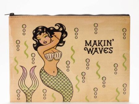 BlueQ Jumbo Pouch Makin  Waves Sale