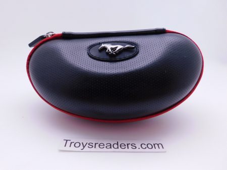 Red & Black Mustang Sunglasses Case Online now