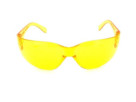 ANSI Z87.1 High Impact Certified Yellow Lens Night Driver Safety Glasses Sale