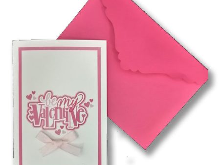 Be my valentine Card Hot on Sale