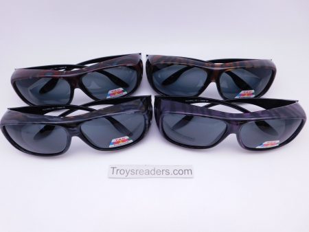 63MM Polarized Swirl Fit Overs in Four Designs Online Sale