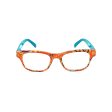 Poppin  and Lockin  Fully Magnified Colorful Reading Glasses With Matching Case on Sale