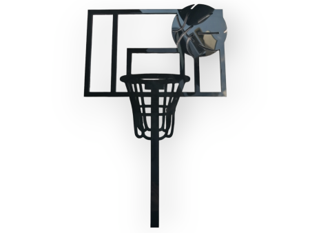 Acrylic topper (Black)  Basket ball stand  Cheap