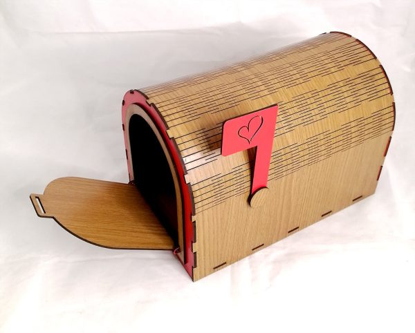 Wooden mailbox for valentine Hot on Sale