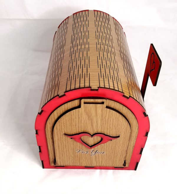 Wooden mailbox for valentine Hot on Sale