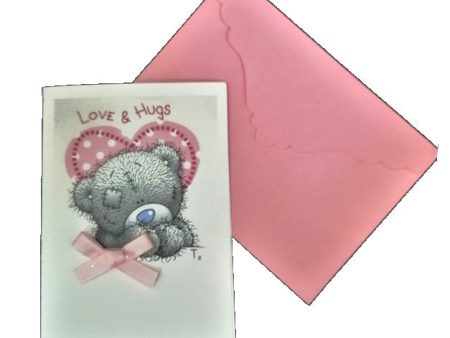 Love & Hugs Card For Cheap