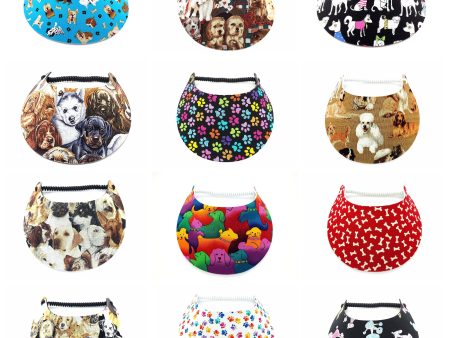 Dog Patterns Foam Sun Visor For Sale