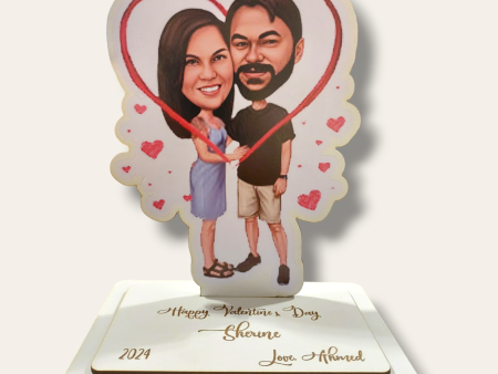 Valentine caricature stand Online