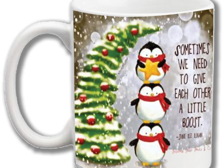 Christmas mug (A little boost) Cheap