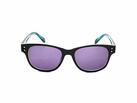 Awesome Wayfarer Keyhole Reading Sunglasses with Fully Magnified Lenses Fashion