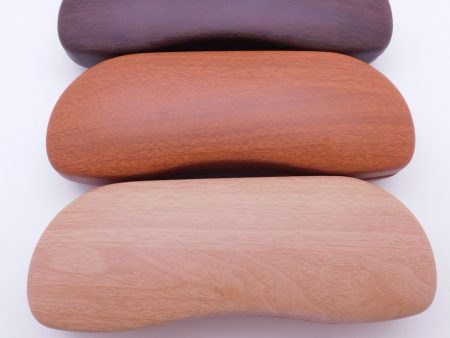 Pocket Wood Look Glasses Hard Case In Three Colors on Sale