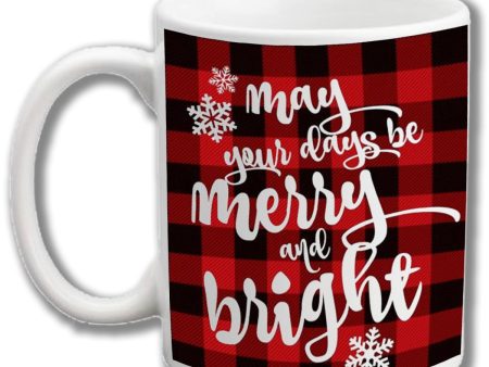 Christmas mug (May your Christmas be merry) Online Hot Sale