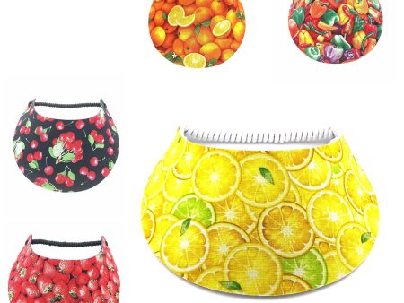 Fruits and Vegetable Foam Sun Visor For Sale