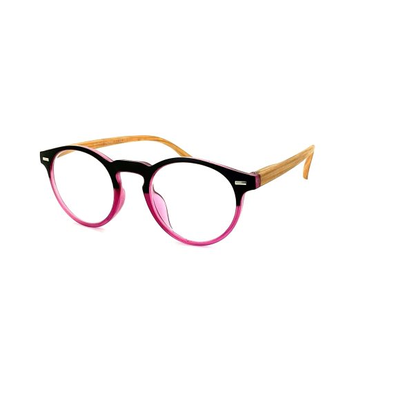 Eco-Earth Round Frame Two Tone Readers With Matching Case on Sale