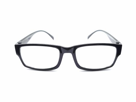 CLOSEOUT DEAL! High Power Rectangular Reading Glasses In Black Hot on Sale