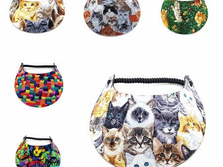 Cat Patterns Foam Sun Visor Supply