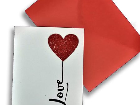 Love heart card Discount