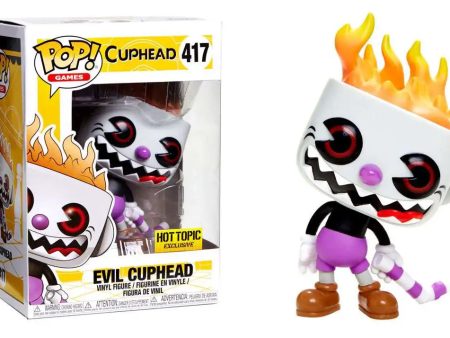 CUPHEAD: EVIL CUPHEAD #417 - FUNKO POP! Discount