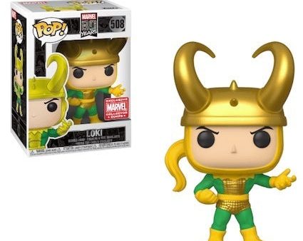 MARVEL 80: LOKI #508 (COLLECTORS CORP) - FUNKO POP!-EXCLUSIVE For Cheap