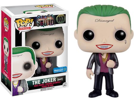 SUICIDE SQUAD: JOKER #107 (SUIT) - FUNKO POP!-EXCLUSIVE Online Hot Sale