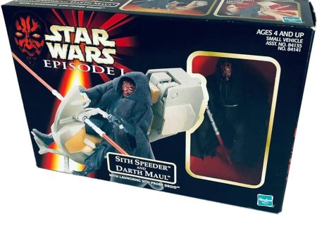 STAR WARS: SITH SPEEDER & DARTH MAUL - 3.75  SERIES-1998-POTF Supply