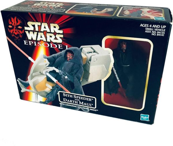 STAR WARS: SITH SPEEDER & DARTH MAUL - 3.75  SERIES-1998-POTF Supply