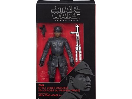 STAR WARS: FINN (FIRST ORDER DISGUISE) - BLACK SERIES-#51 Online now