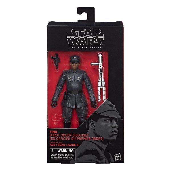 STAR WARS: FINN (FIRST ORDER DISGUISE) - BLACK SERIES-#51 Online now