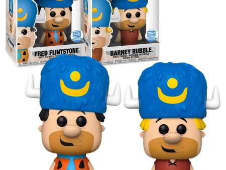 FLINTSTONES: FRED 658 & BARNEY 657 (WATE - FUNKO POP!-LTD ED-SET OF 2 Fashion